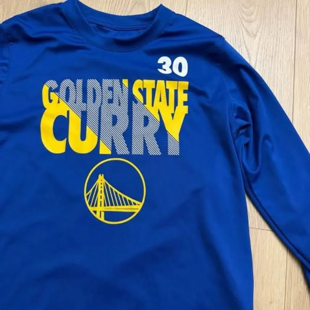 NBA Golden State Warriors Stephen Curry Long Sleeve Shirt